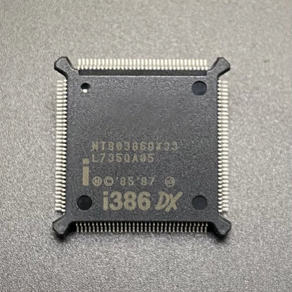 Intel NT80386DX33 CPU Processor for i386DX (NOS, 33MHz, QFP132)