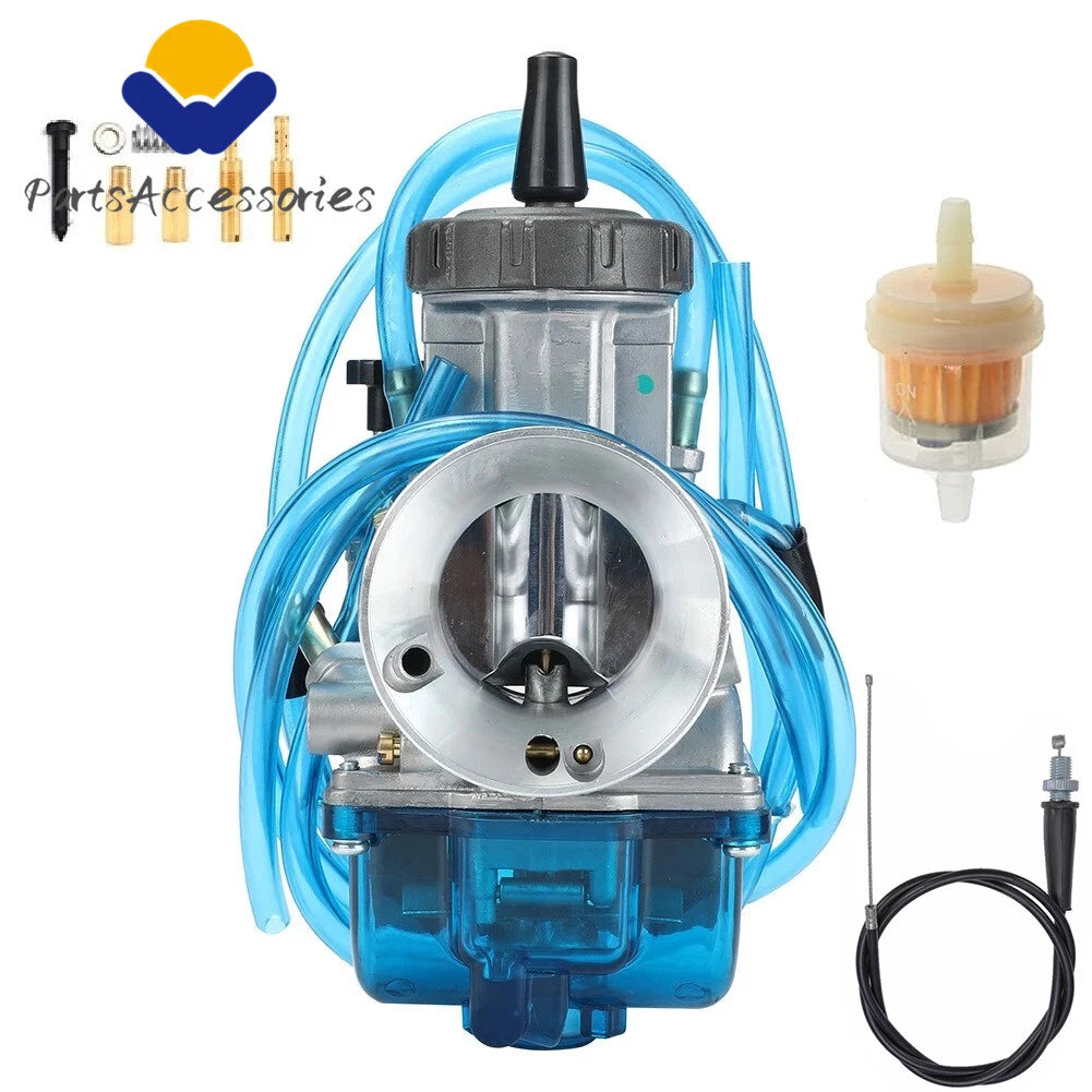 PWK36 Carburetor with Throttle Cable for Suzuki RM125 250, KTM 125 SX EXC