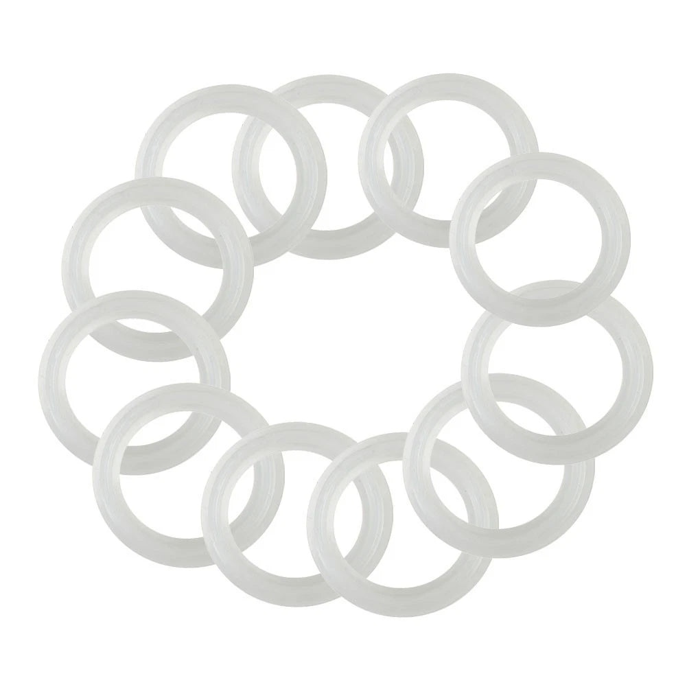 10PCS PTFE Gasket for Tri Clover Sanitary Clamp 1.5in (35mm)