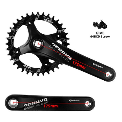 Prowheel Crank chainring 170/175mm 30/32/34/36/38T Sprocket 104BCD MTB Crankset