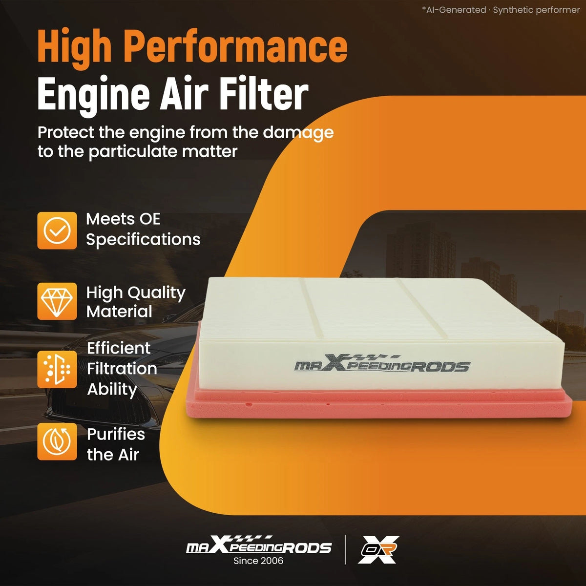 Air Filter AF3618 for BMW 320i 328d 428i Gran Coupe 2.0L (2012–2018)