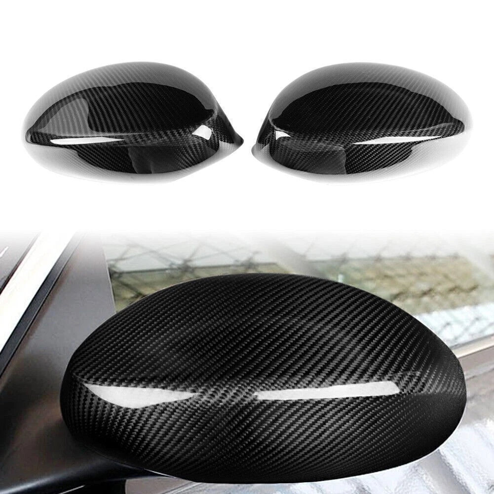 Carbon Fiber Rearview Mirror Cover Caps for BMW E92 E93 (2007–2013)