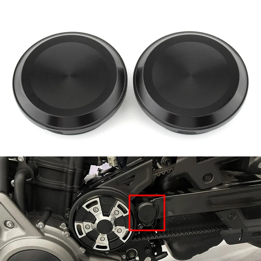 Swingarm Pivot Bolt Nut Covers for Harley Nightster 975 (2022–2023)