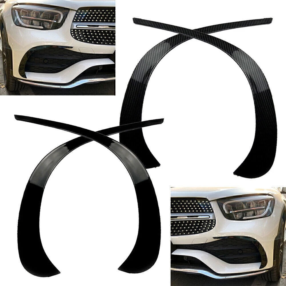 Front Bumper Spoiler Air Vent Outlet Trim For Benz GLC X253 C260 300 2020-2021
