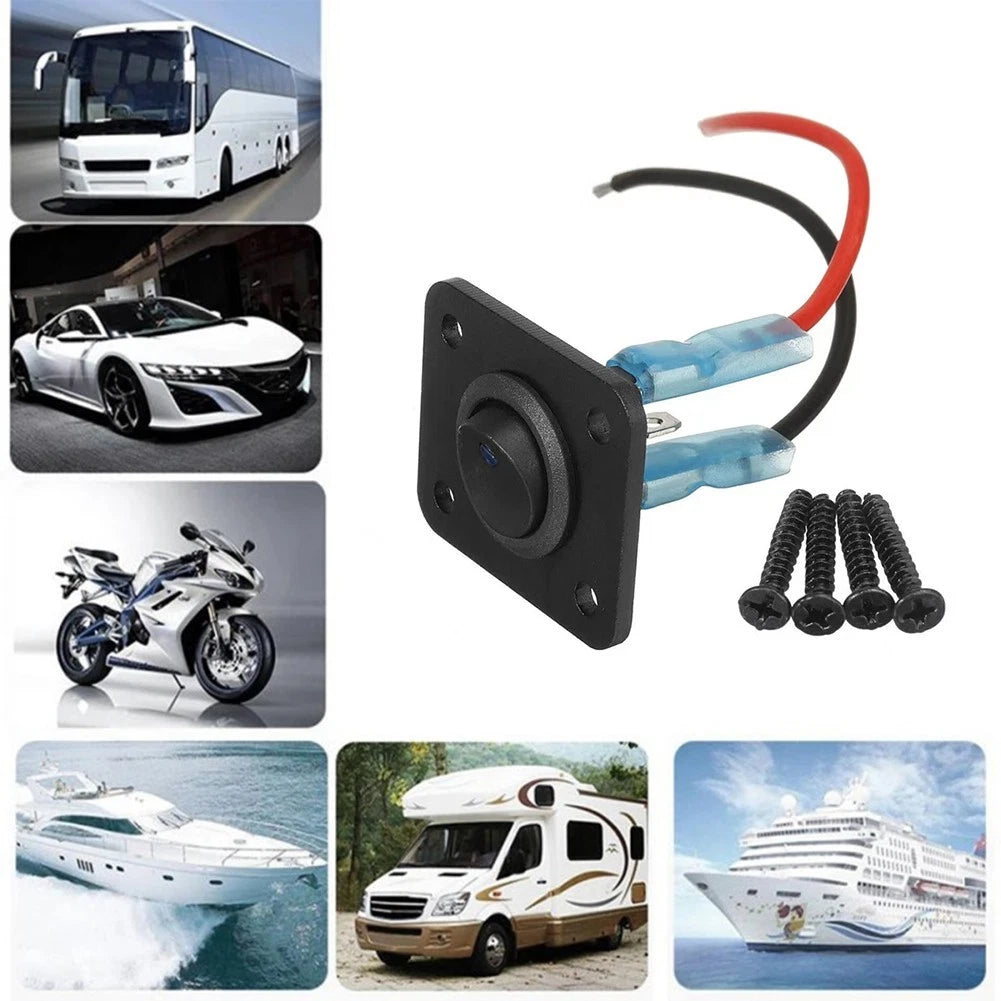 LED Rocker Switch Panel 12V 20A for Yacht Boat and Car Use