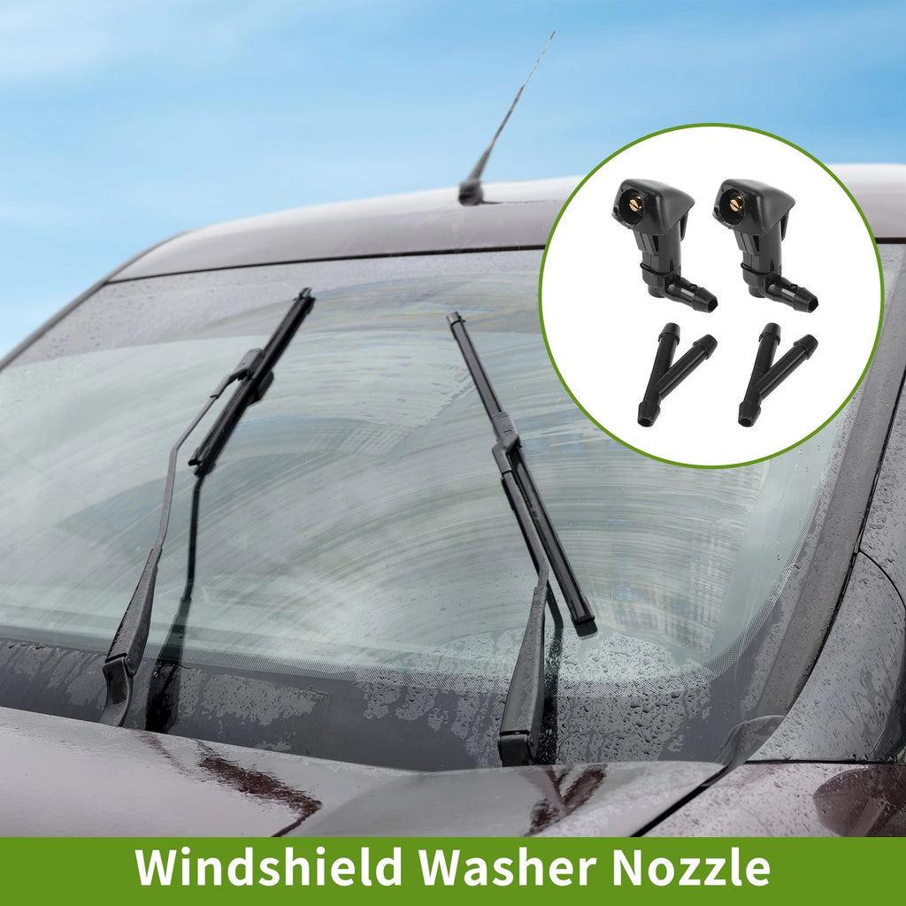 Windshield Washer Nozzle with Hose Connector for Honda (2010–2024)