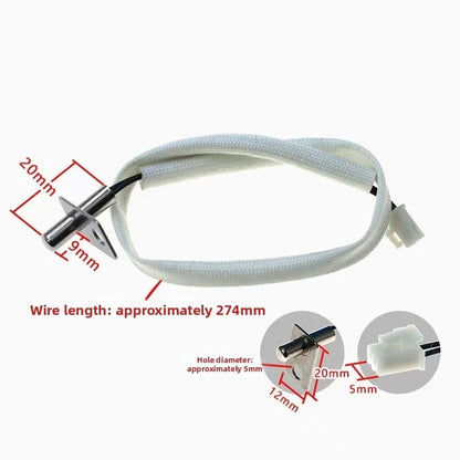 5PCS Waterproof Thermostat for Rice Cooker Kettle Pressure Cooker (40-150C)