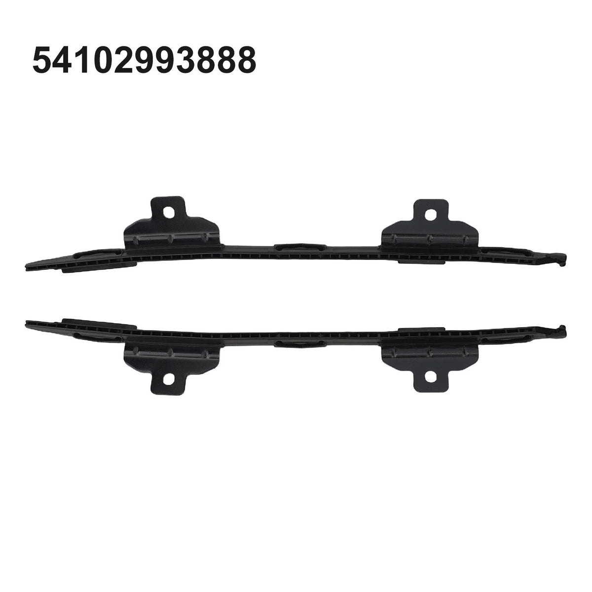 2Pcs Rail Sliding Bracket Sunroof Curtain Rail Good Effect High Precision