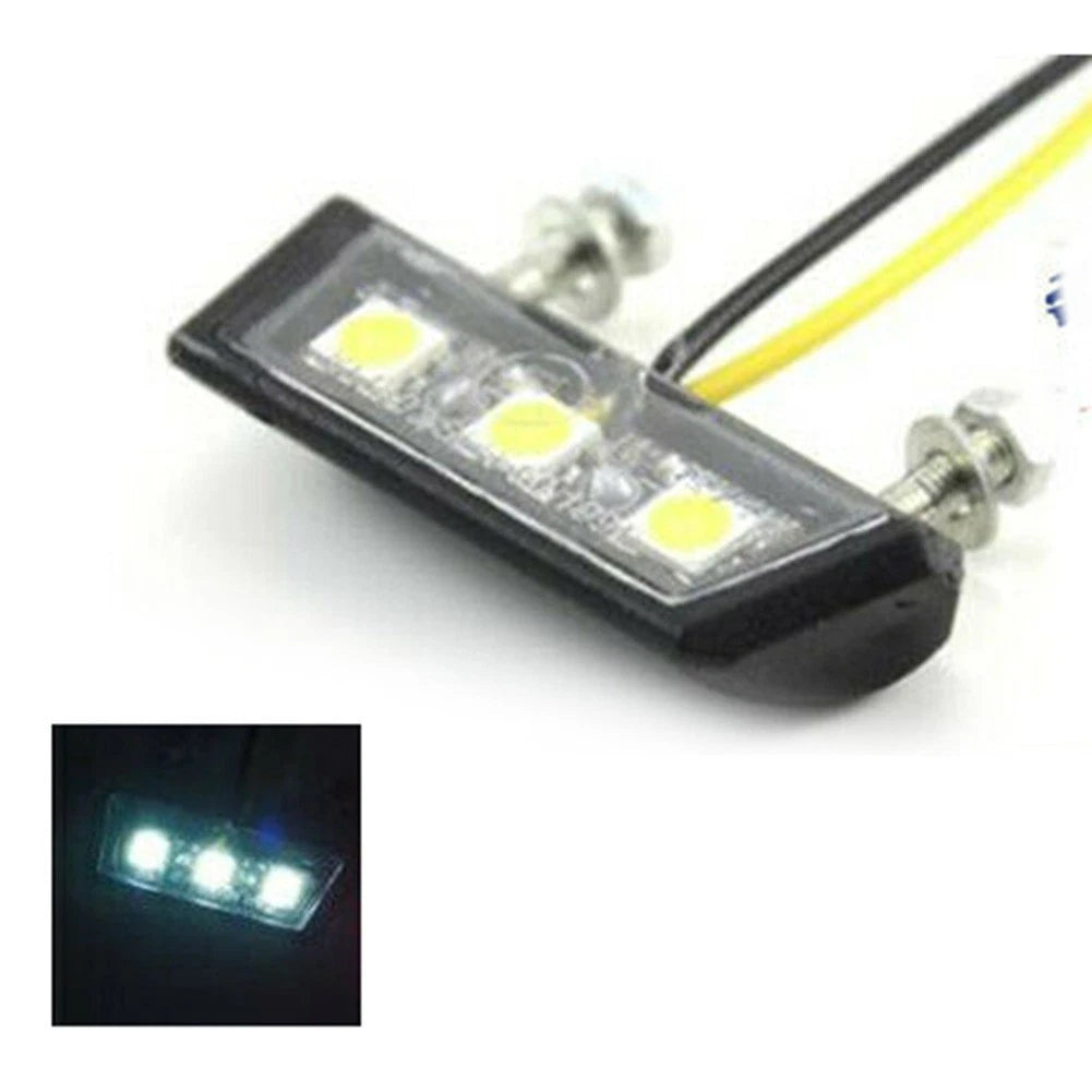 Mini LED License Plate Light for Motorcycle and Car