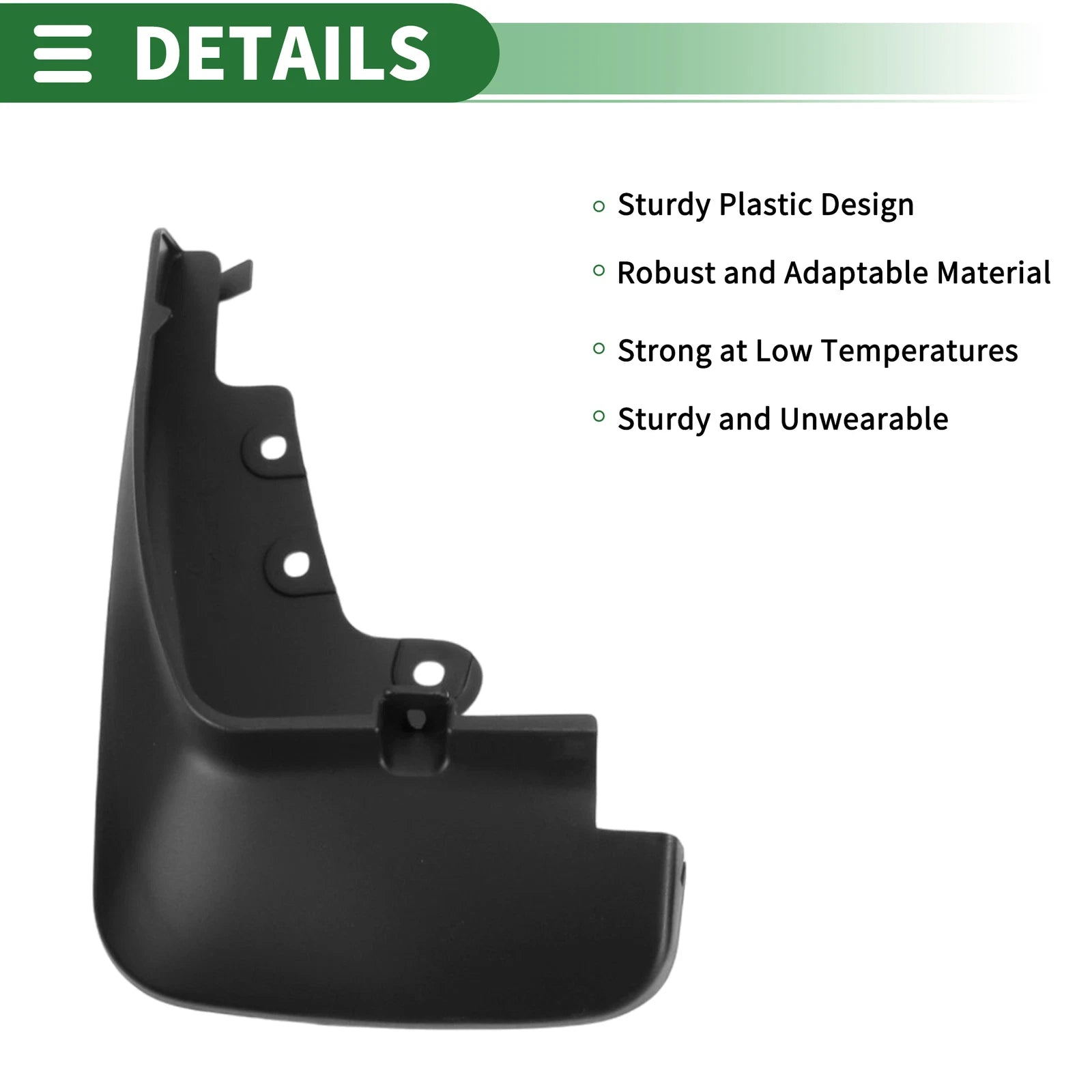 Mud Flaps Splash Guards for Ford Edge (2015–2018) W/ Mount Accessories