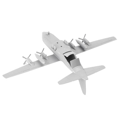 C-130 Hercules Transport Aircraft Model Kit (1/144 Scale) Unassembled