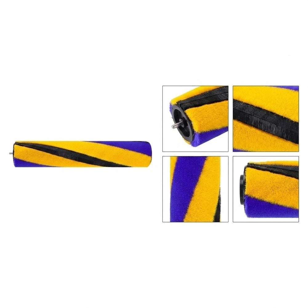 Soft Roller Brush for Hard Floor Cleaner (Reusable Design)