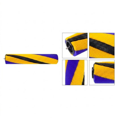 Soft Roller Brush for Hard Floor Cleaner (Reusable Design)