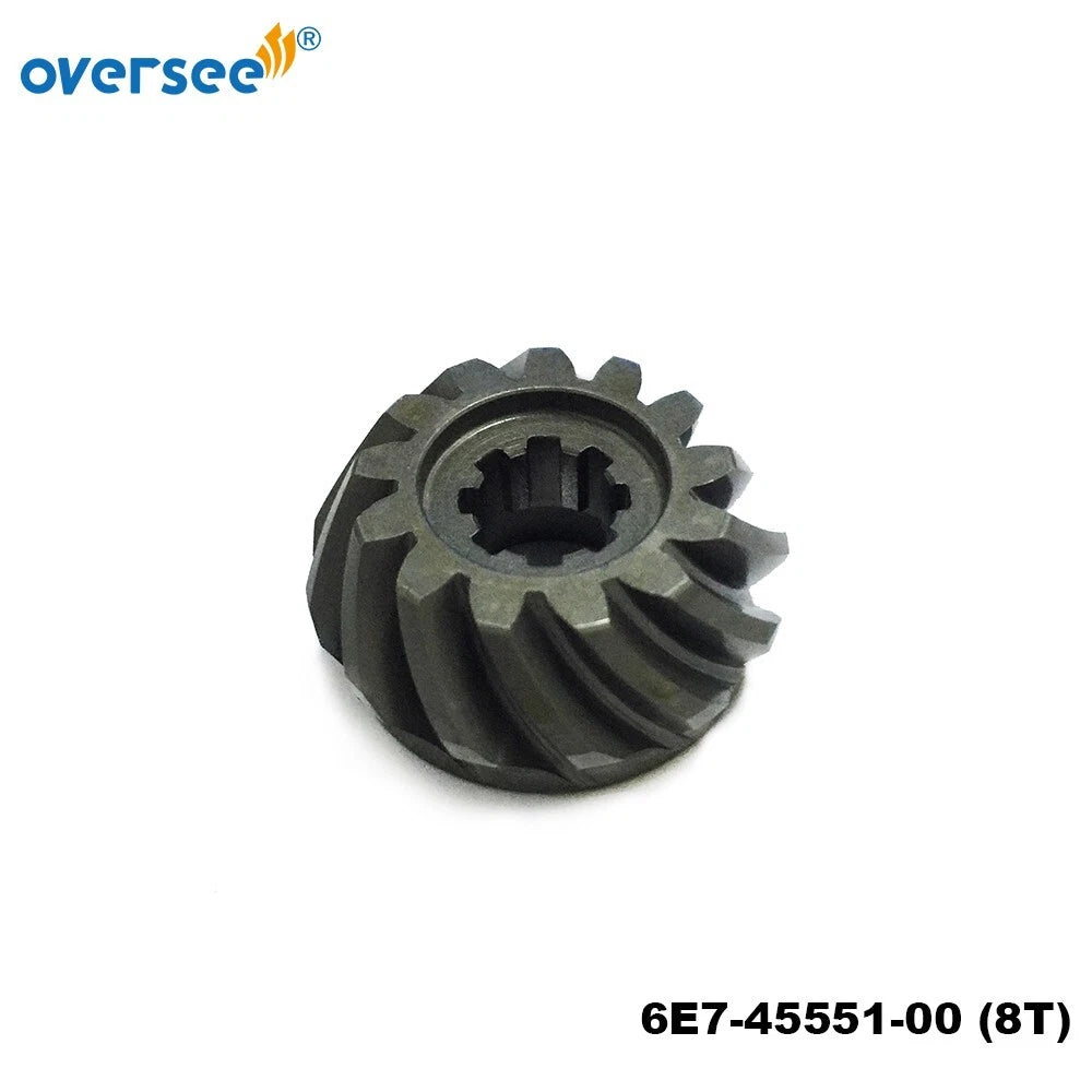 Pinion 6E7-45551-00 for Yamaha Parsun Powertec 2T 9.9 15HP Outboard (1990–2023)