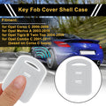Gray Silicone Car Key Case for Opel Corsa C (2000–2006) - 2 Buttons