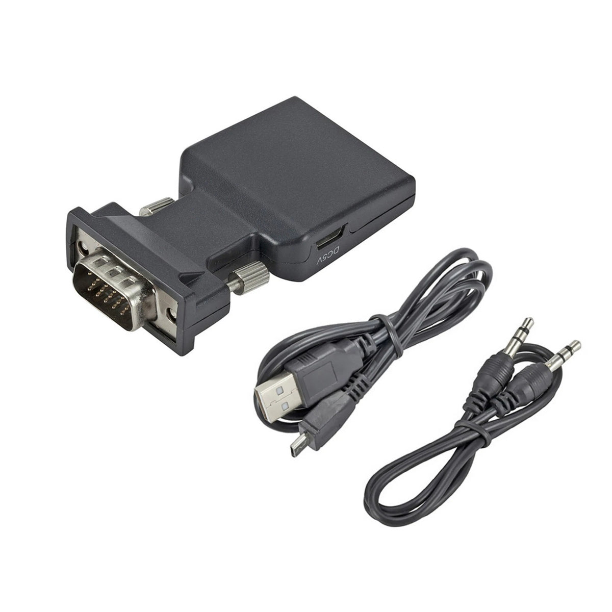 VGA to HDMI Adapter with Audio for PC to TV