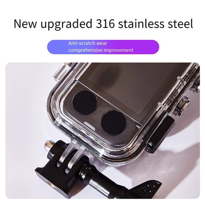 Transparent Diving Case for Insta 360 X4
