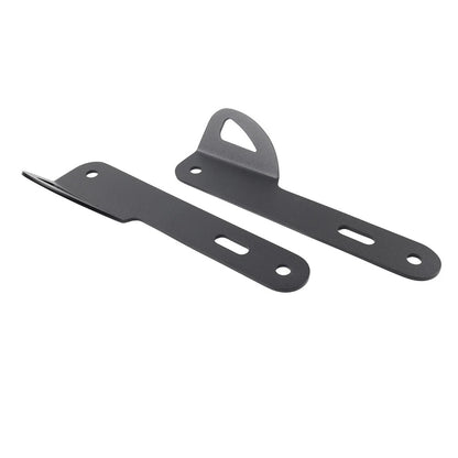 Pair Front Teardrop Tie-Down Brackets Mount For Harley Touring Street Glide FLTR