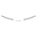 Split Windshield Side Trims for Harley Road Glide FLTR (2015–2023) Chrome