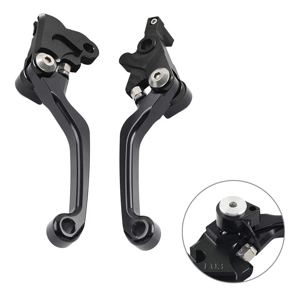 Pivot Brake Clutch Levers for Suzuki RM125 RM250 (1996–2003)