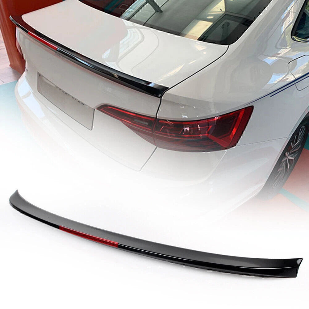 Car Spoiler for Volkswagen Jetta (2019) ABS Black Rear Tail Wing