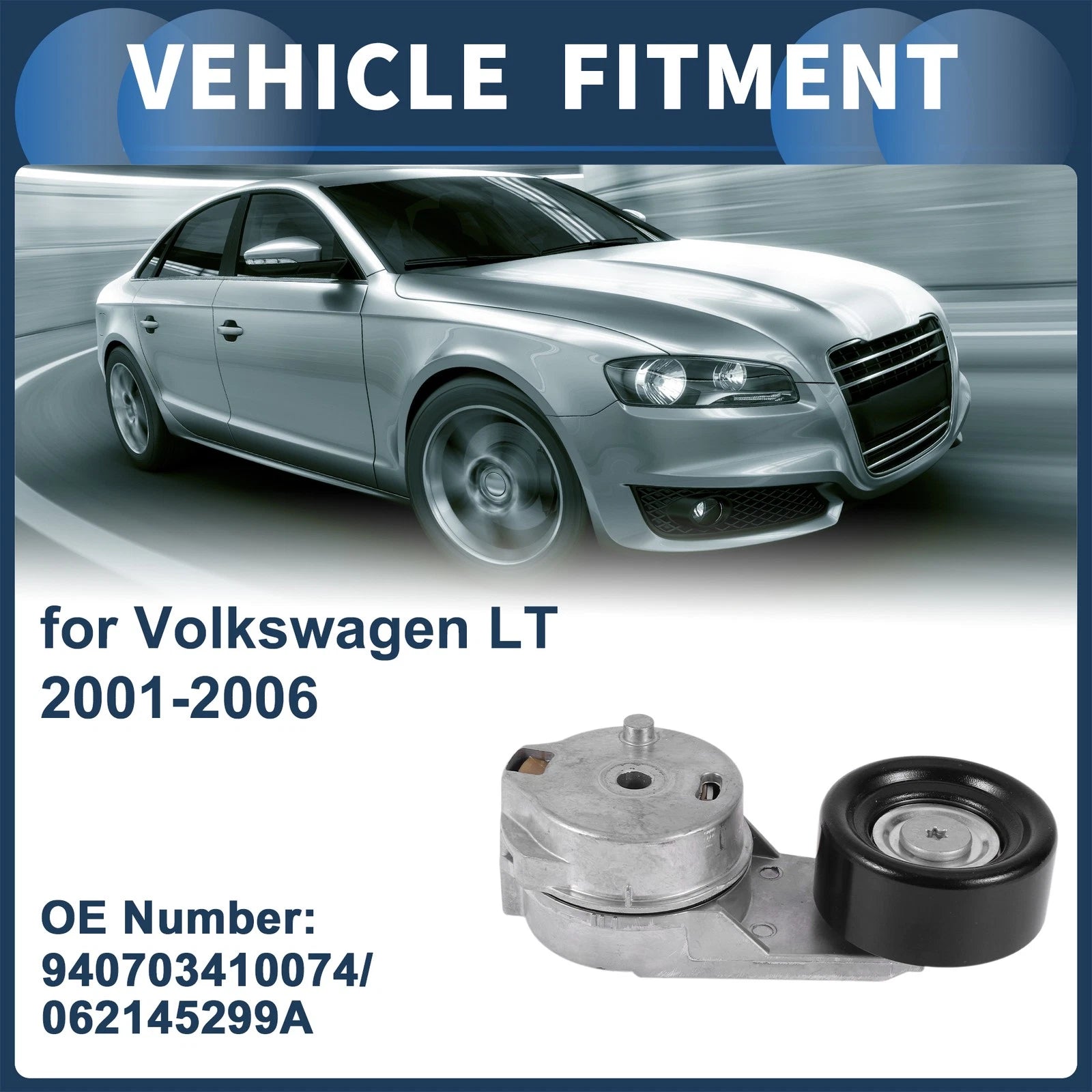 Belt Tensioner Replacement for Volkswagen LT 2001–2006