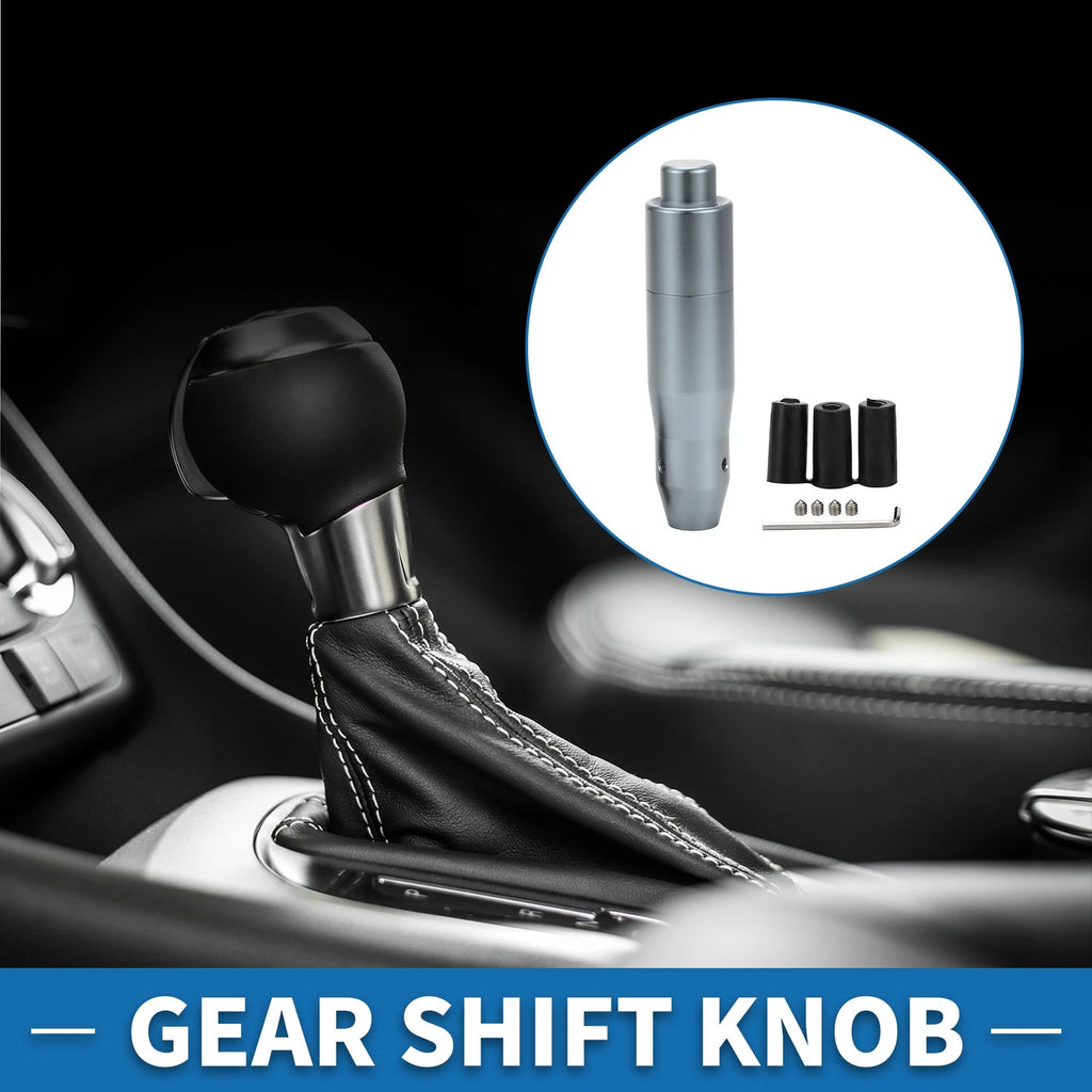 Shift Knob with 3 Adapters for Universal Fit (14.5cm)