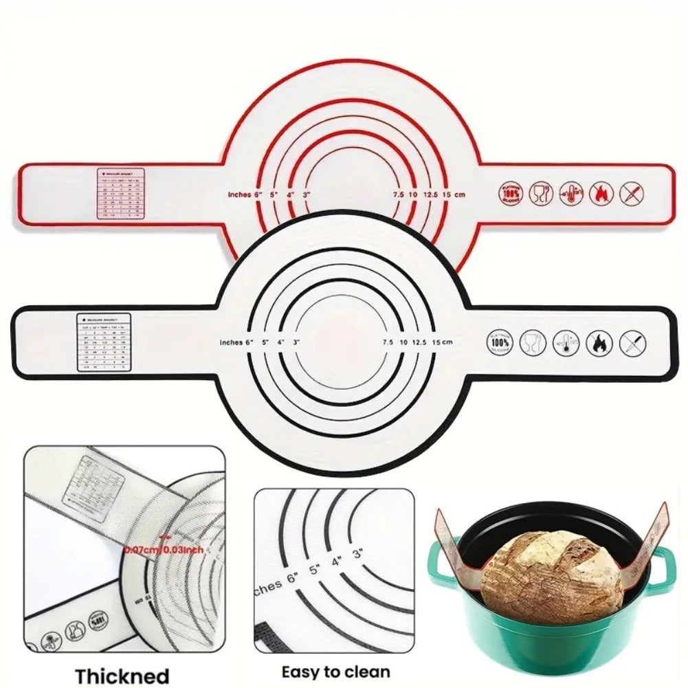 Non-stick Silicone Baking Mat for Bread Sling (Temperature -40°F to 450°F)