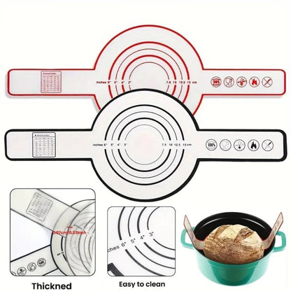 Non-stick Silicone Baking Mat for Bread Sling (Temperature -40°F to 450°F)