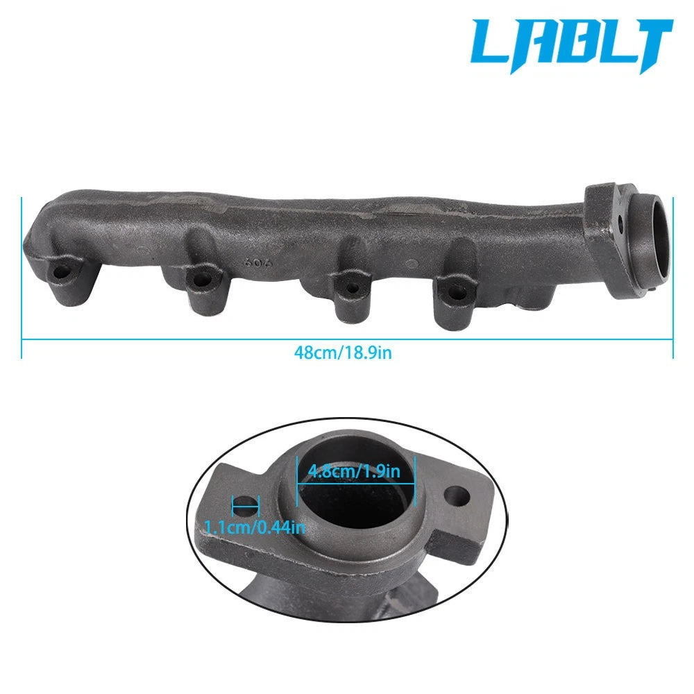 Left Exhaust Manifold Kit for Dodge Dakota (2000–2007) / Ram 1500 (2002–2007) 4.7L