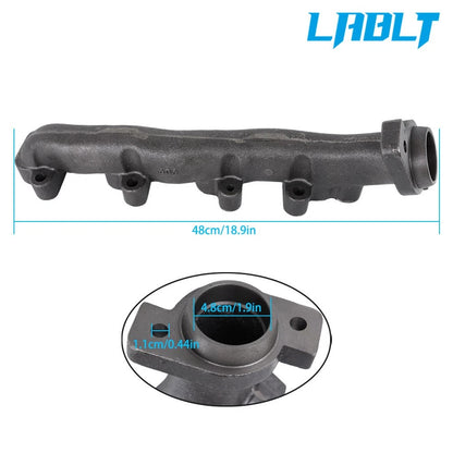 Left Exhaust Manifold Kit for Dodge Dakota (2000–2007) / Ram 1500 (2002–2007) 4.7L