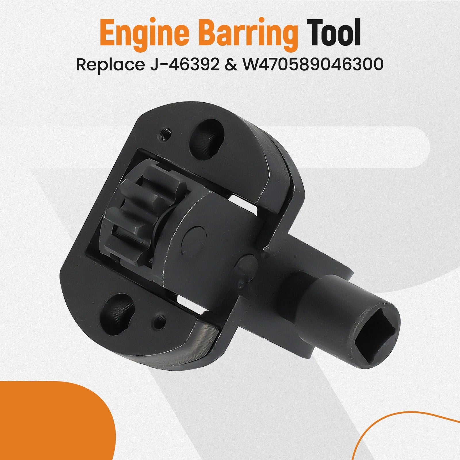 Barring Socket Crank Rotating Tool for Detroit DD13, DD15 (J-46392)