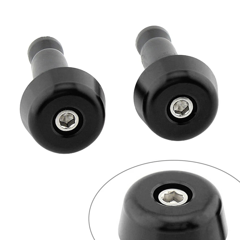 Handlebar Grips & End Caps for Universal Motorcycle (0.5in/12.7MM)