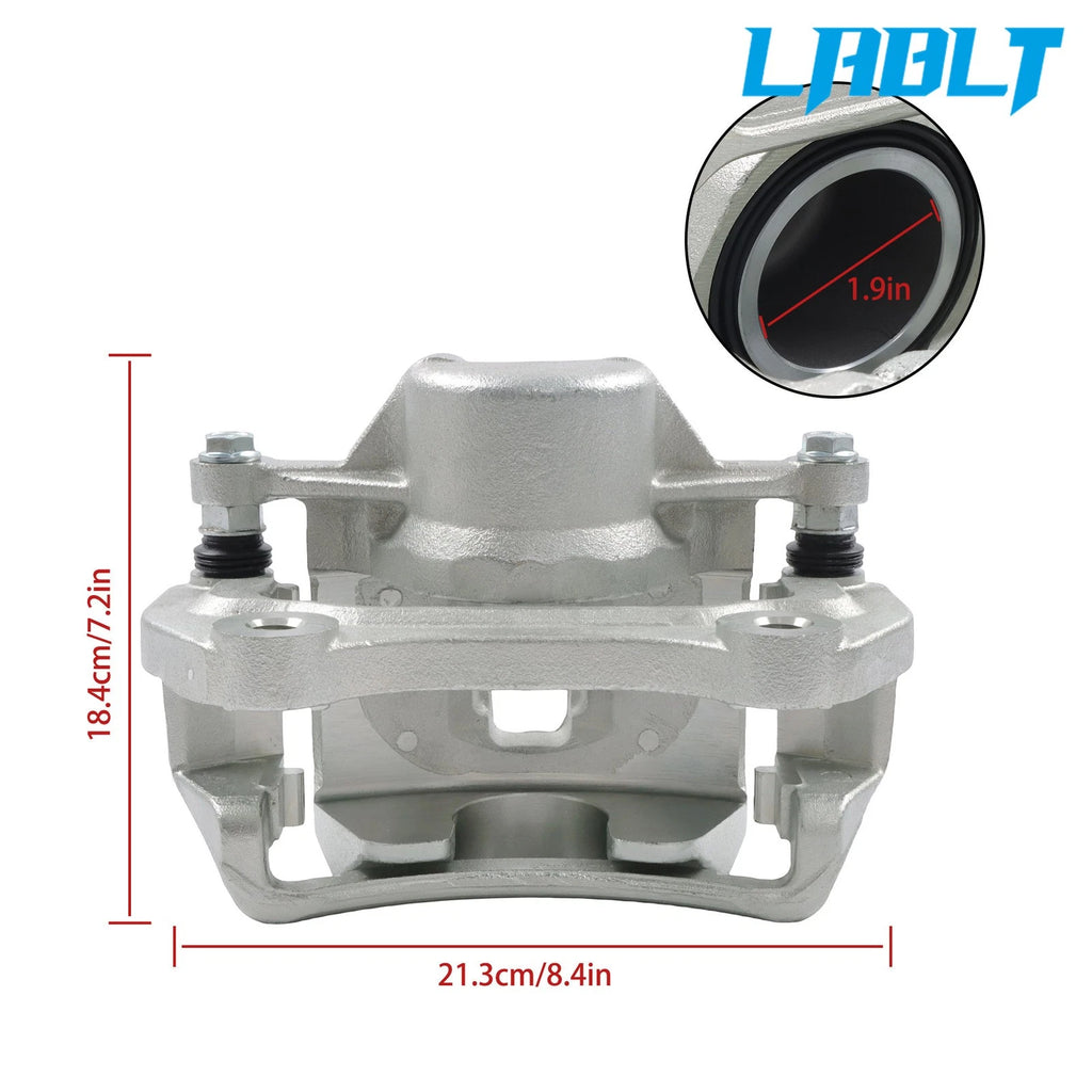 Front Left/Right Brake Caliper with Bracket for Chevrolet Caprice (2011–2017)