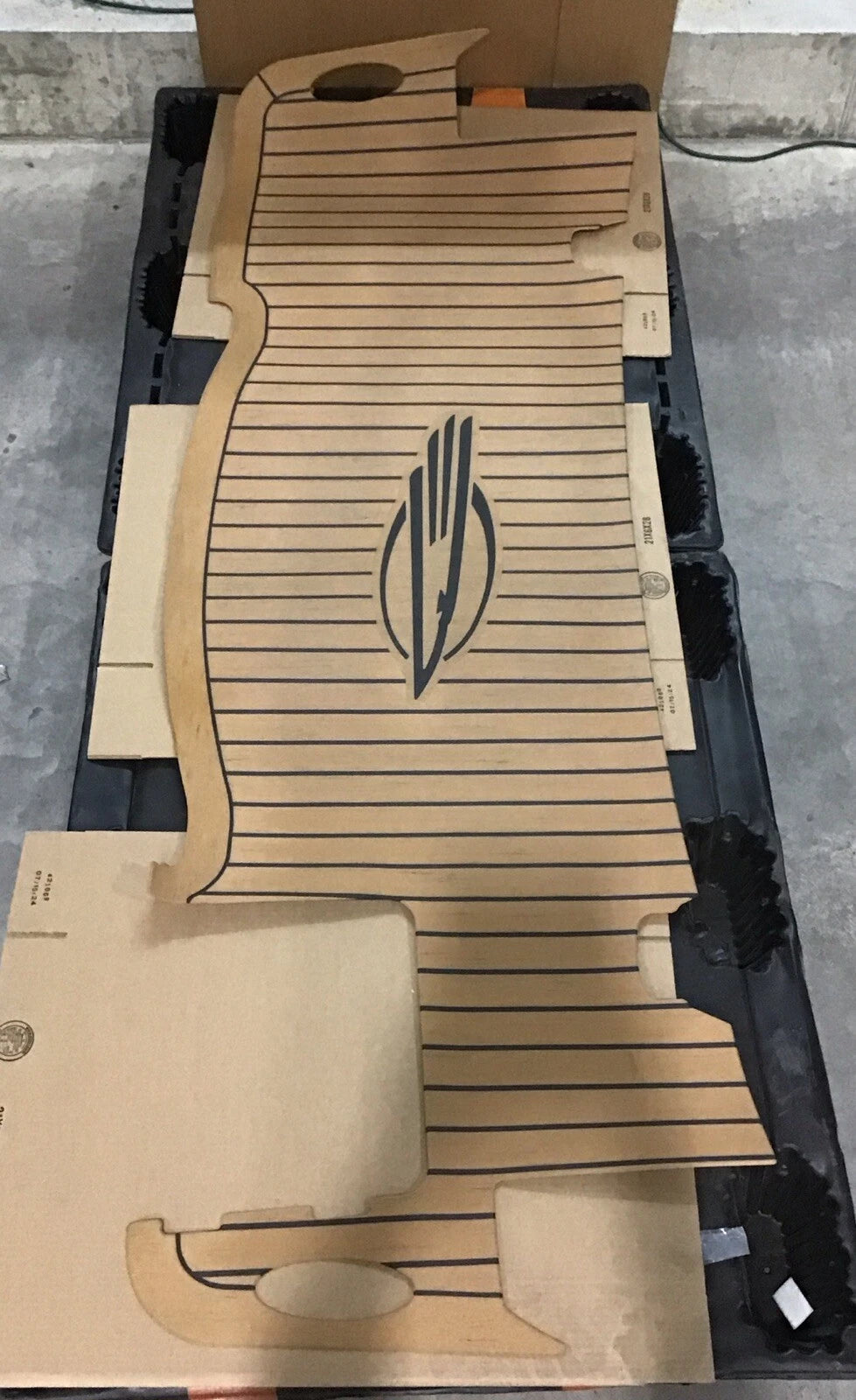Teak Swim Platform Decking for Chaparral 257 SSX (60.00174)