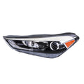 Halogen w/LED Driver Side Headlight Assembly for Hyundai Tucson (2016–2018)