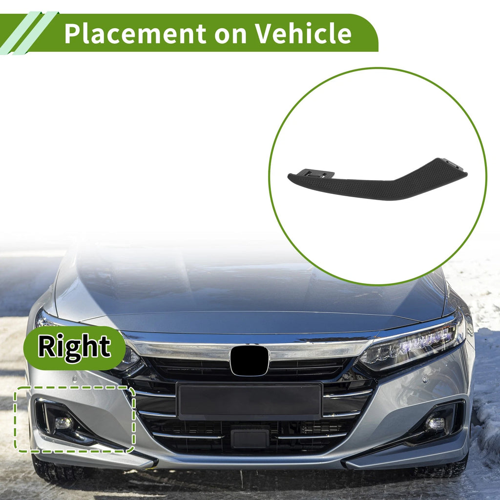 Front Right Fog Light Grill Replacement for Toyota Corolla (2019–2021)