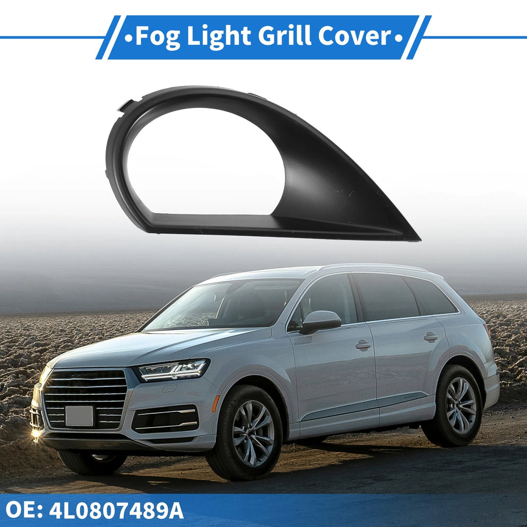 1pc Front Left Fog Light Grill Replacement for Audi Q7 (2010–2015)