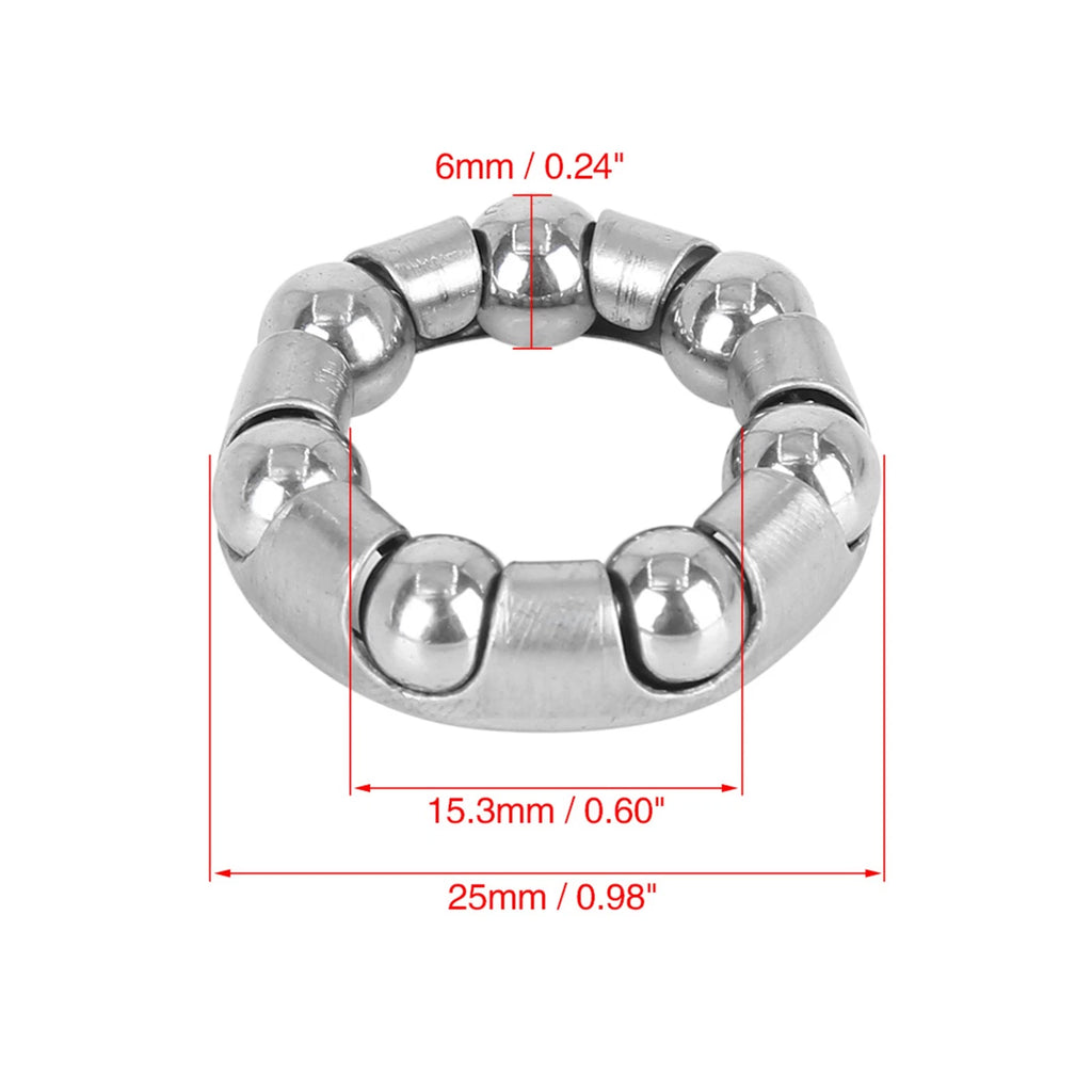 Ball Crank Bearing Retainer 25mm x 7 Universal Set for Universal (4)
