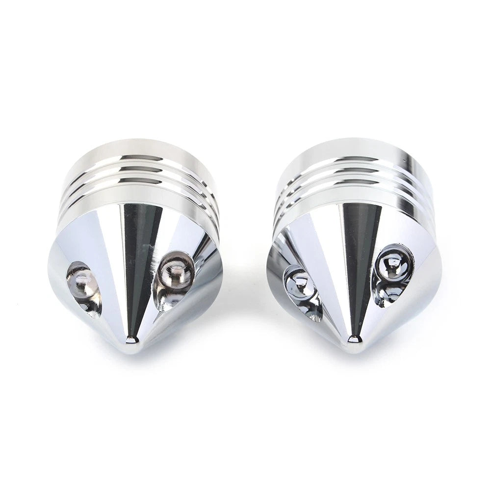 Chrome Front Axle Cap Nut Cover for Harley Electra Glide Sportster (FLHX)