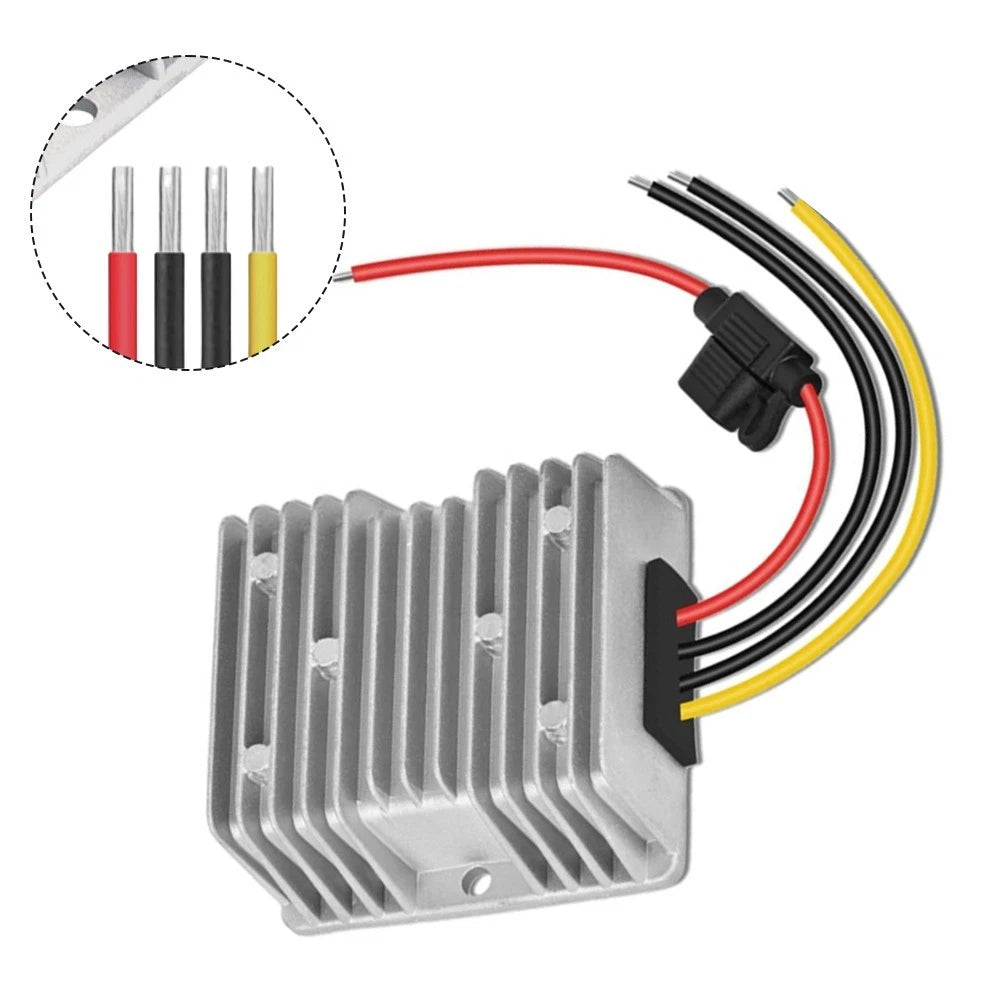 360W Power Supply Converter for Golf Carts (12V to 24V)