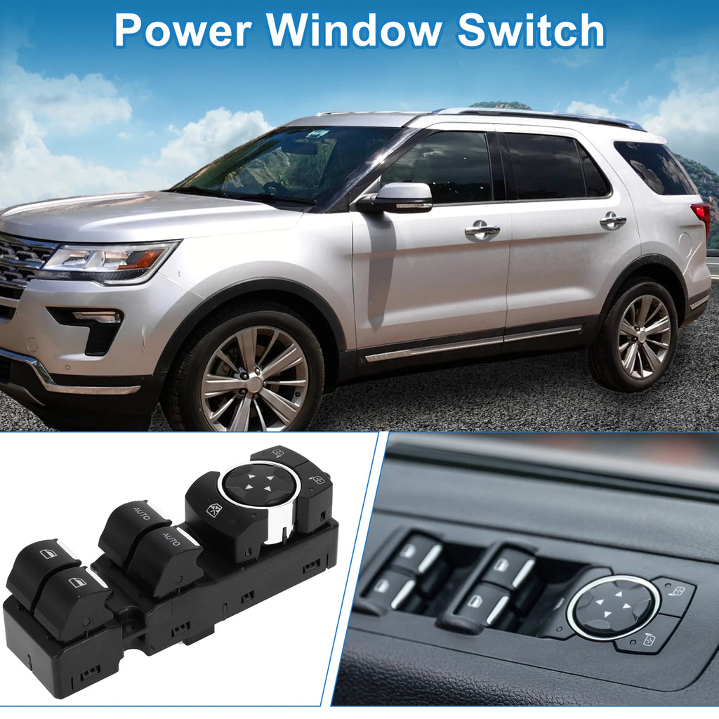 Front Driver Side Power Window Switch for Ford Explorer (2002–2010)