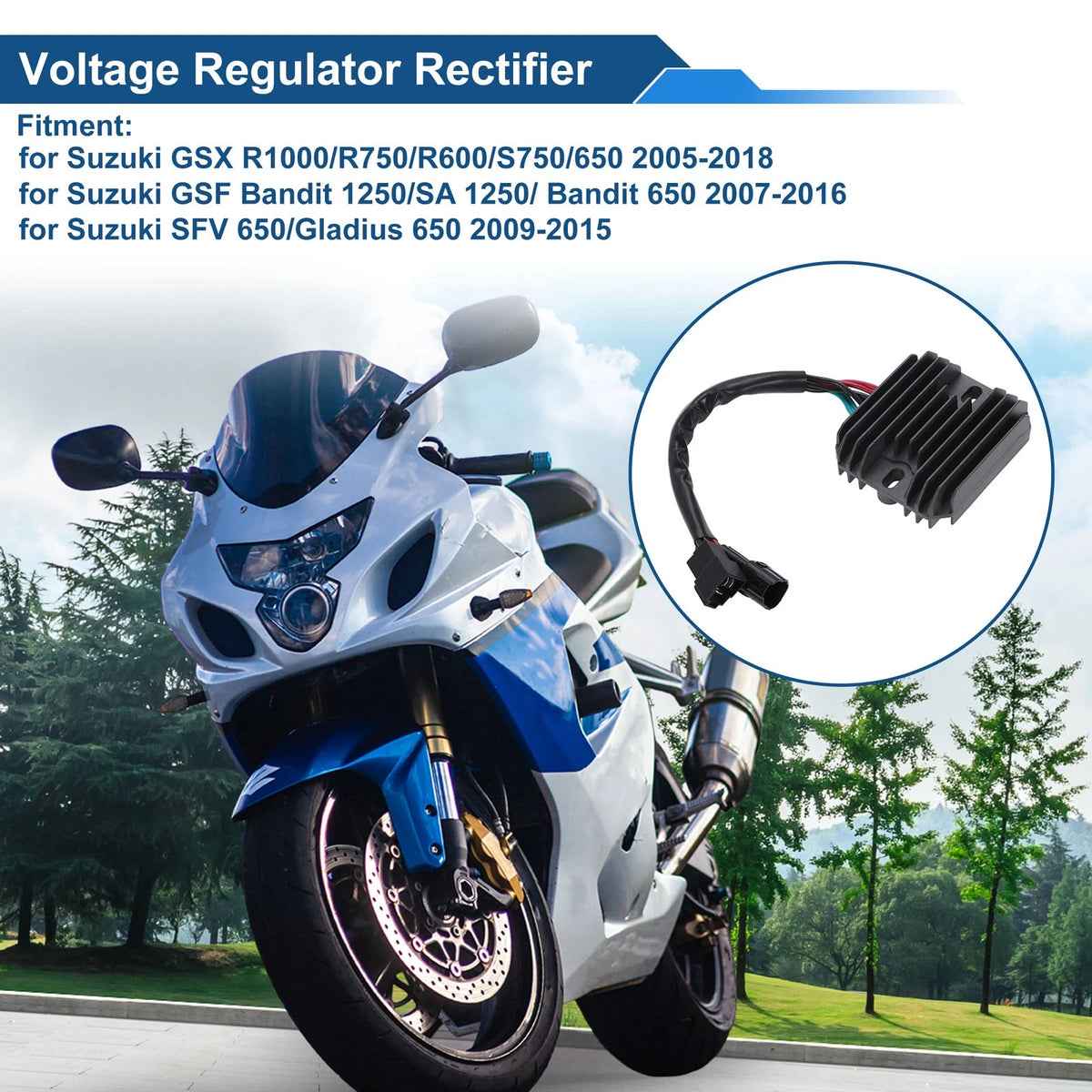 Voltage Regulator Rectifier 3280002H00 for Suzuki GSX R1000/R750/R600/S750/650