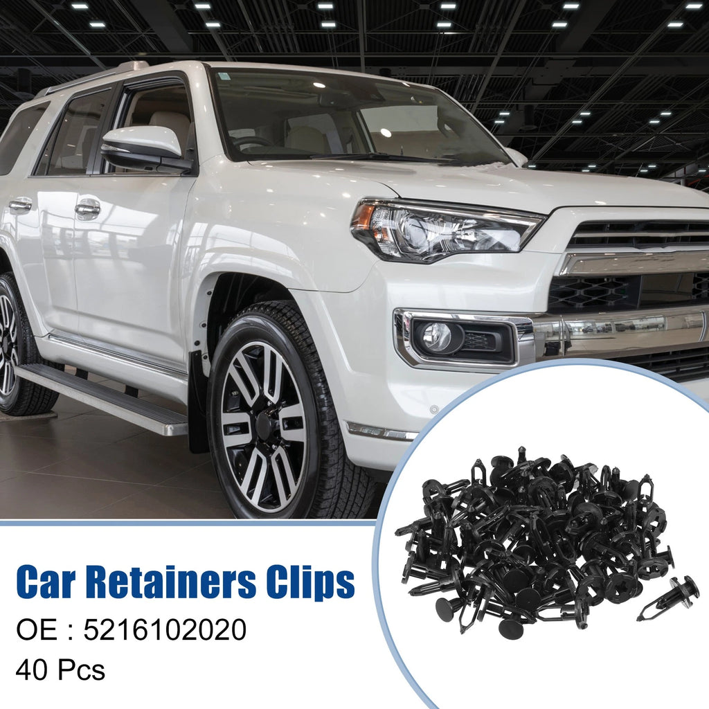 Front Bumper Retainer Clips Set 40 Pcs Replacement for Toyota Corolla (2019–2022)