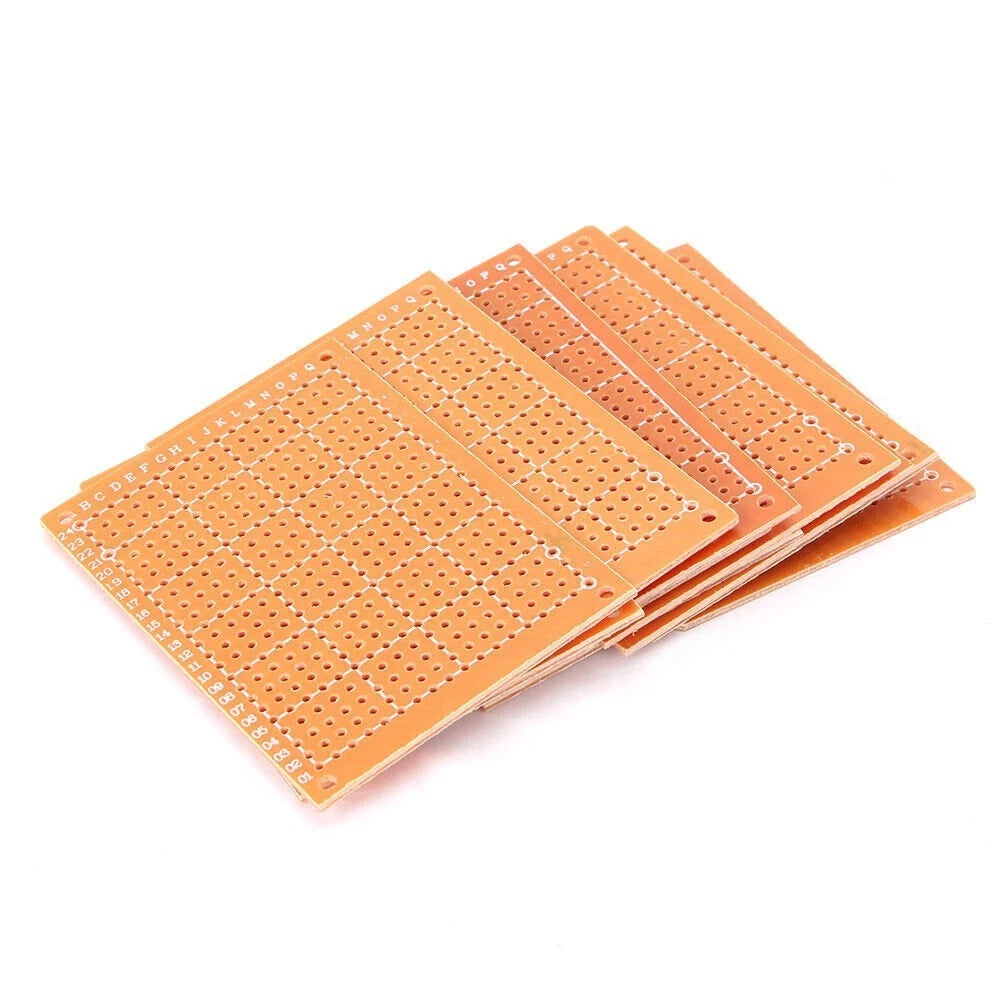 Set of 10 Prototype Paper Plate PCB Universal Test Boards for DIY Prototyping