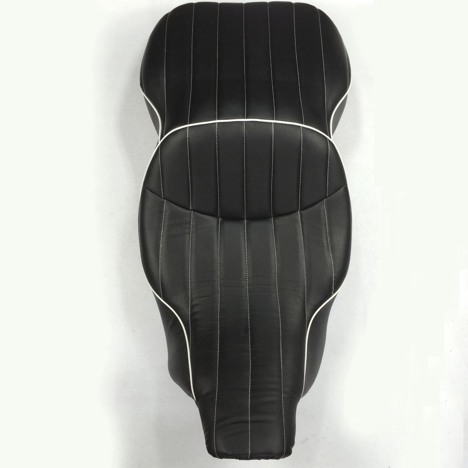 Custom Driver Passenger Seat for Harley FLHT (1997–2006) Vertical Stripes