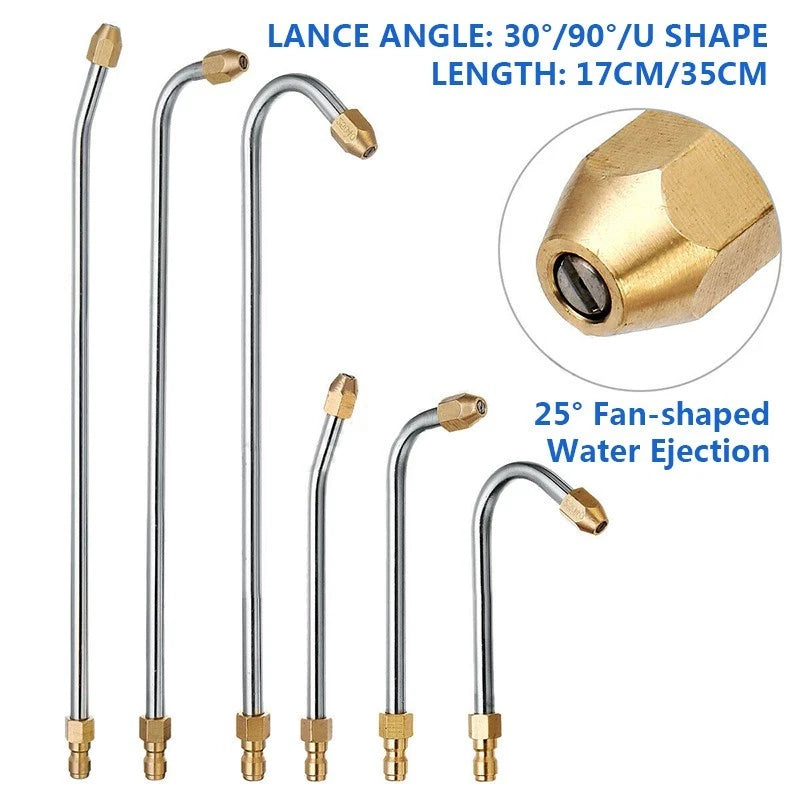 High Pressure Washer Lance/Wand Attachment 5000PSI 1/4 Quick Connect