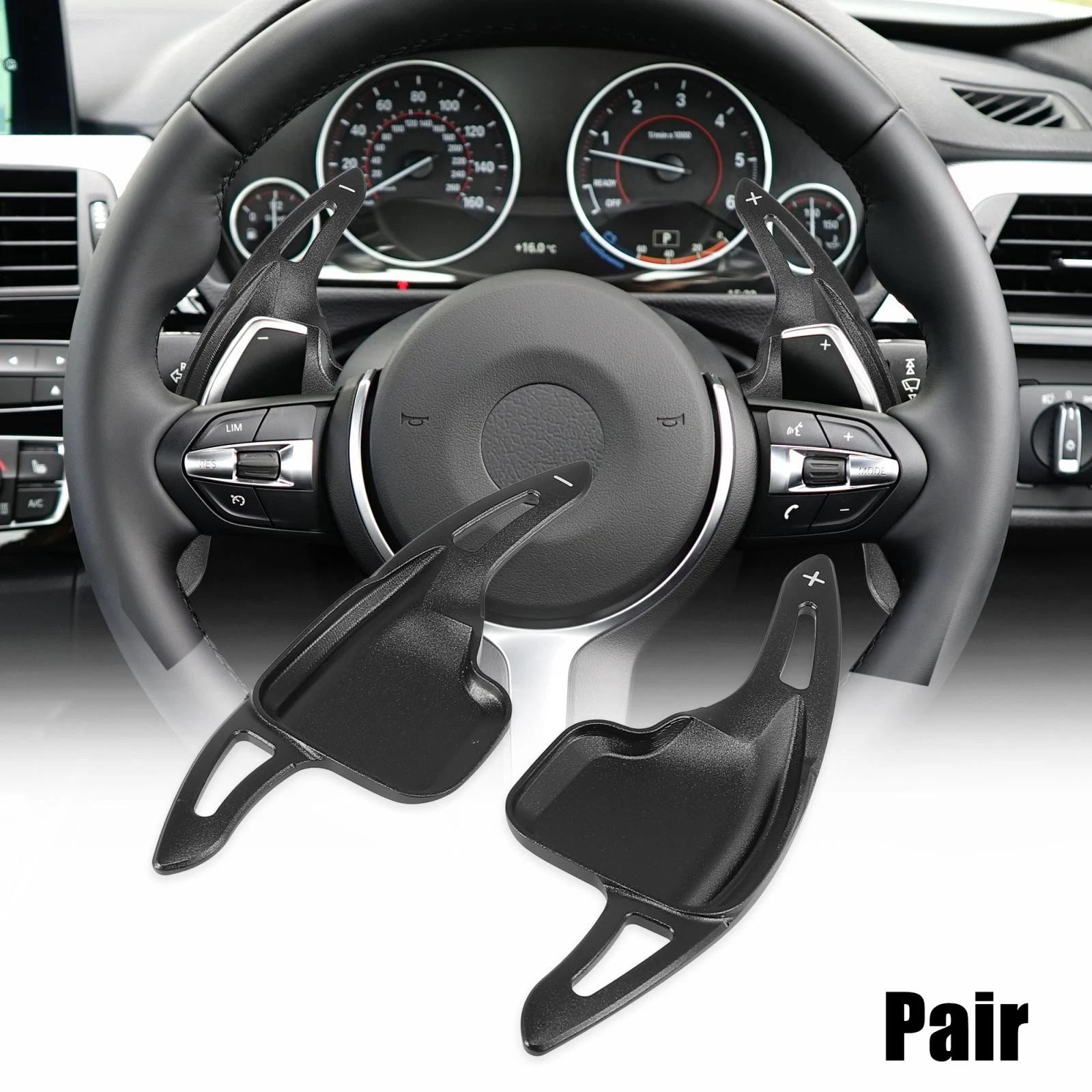 Steering Wheel Shift Paddle Shifter Extend Cover for BMW 435i 220i (2017–2023)