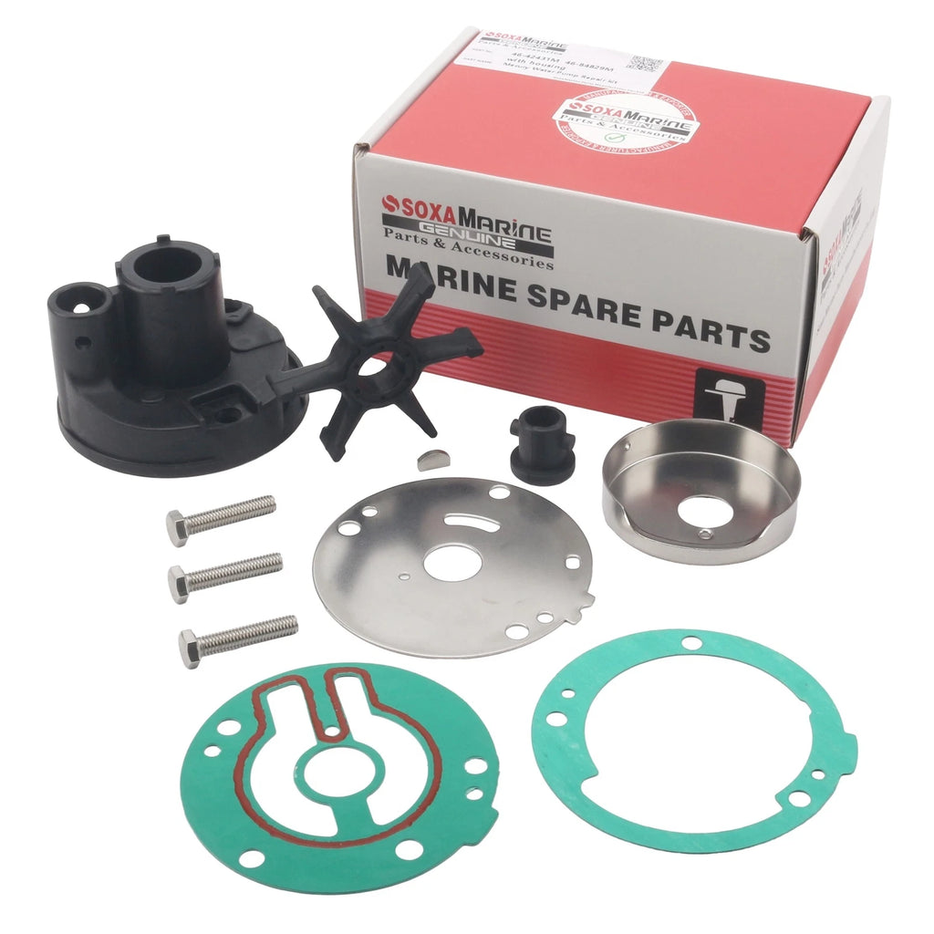 Outboard Water Pump Rebuild Service for Mercury Mariner 20-30 HP (20C, 25C, 30A)