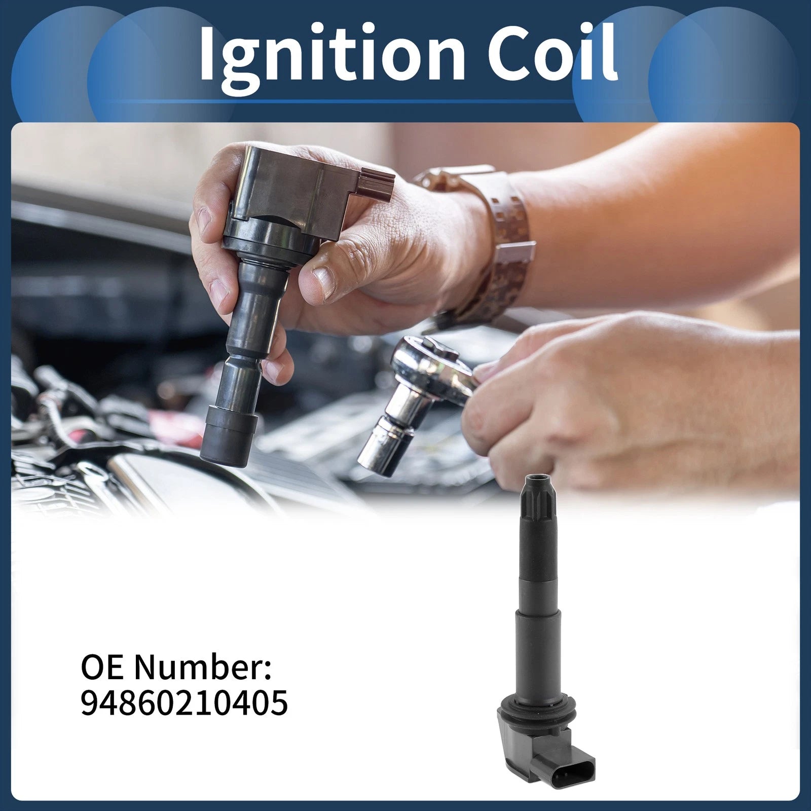 Ignition Coil Pack No. 94860210405 for Porsche Cayenne (2003–2006)
